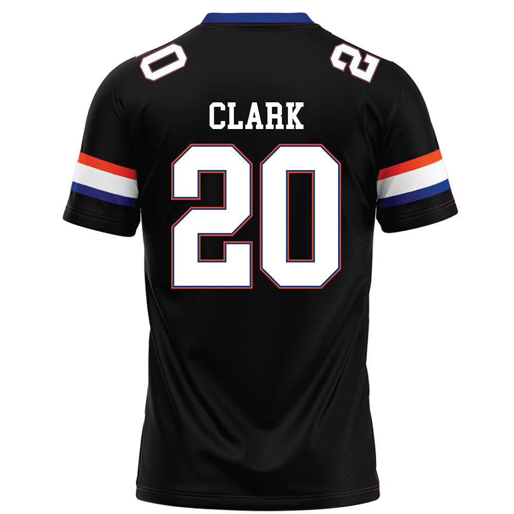 Florida - NCAA Football : Waltez Duke Clark - Black Football Jersey-1