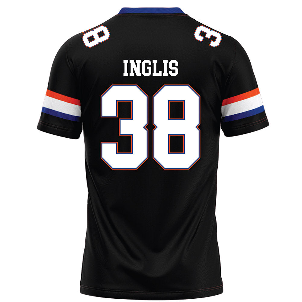 Florida - NCAA Football : Nicholas Inglis - Black Football Jersey-1