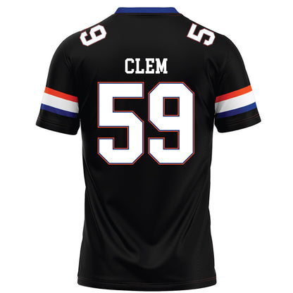 Florida - NCAA Football : Hayden Clem - Black Football Jersey-1