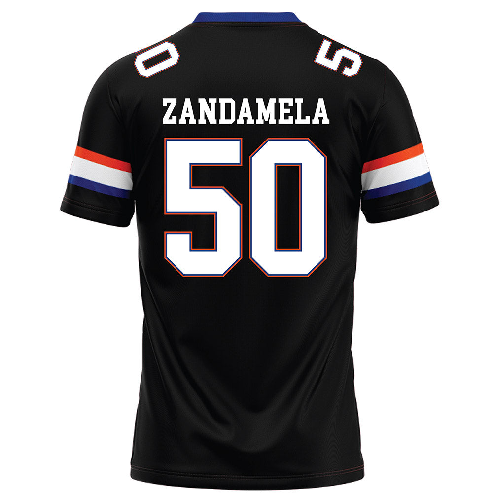Florida - NCAA Football : Jason Zandamela - Black Football Jersey-1