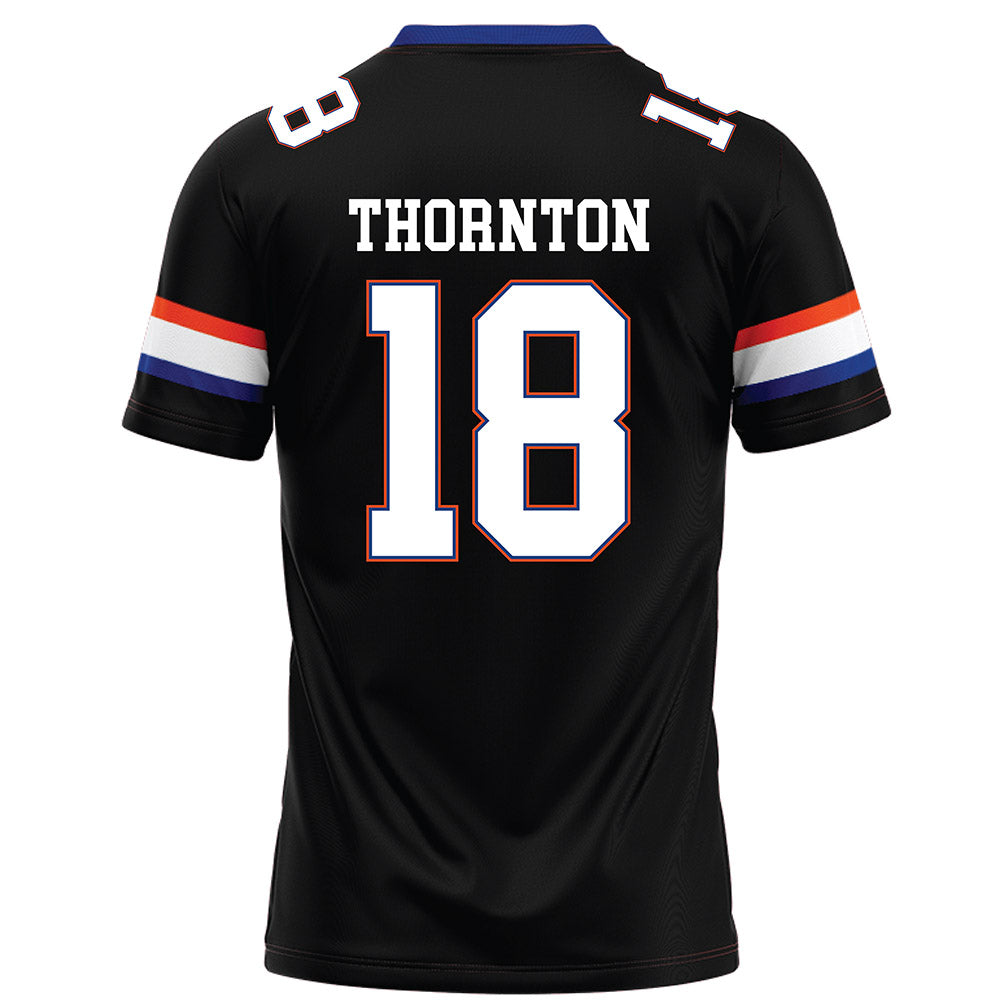 Florida - NCAA Football : Bryce Thornton - Black Football Jersey