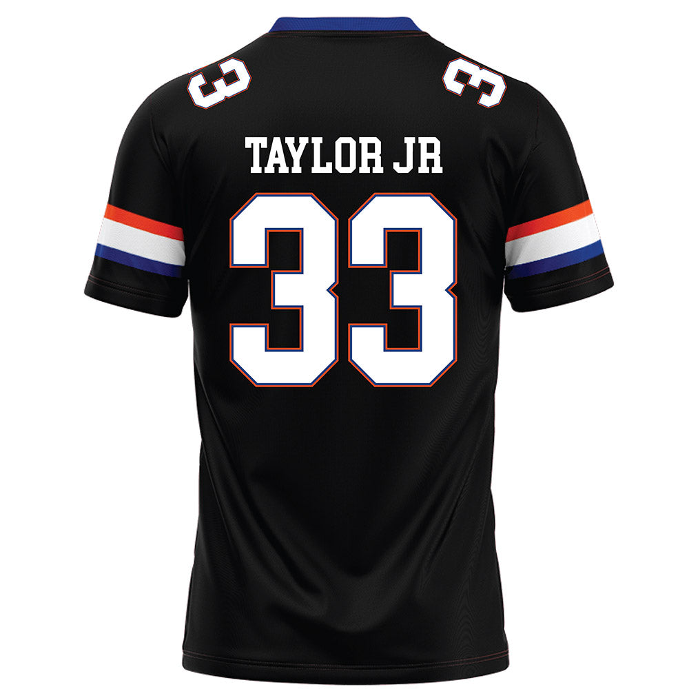 Florida - NCAA Football : Brien Taylor Jr - Black Football Jersey-1