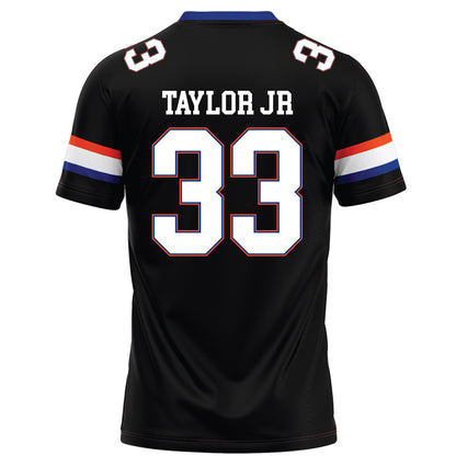 Florida - NCAA Football : Brien Taylor Jr - Black Football Jersey-1