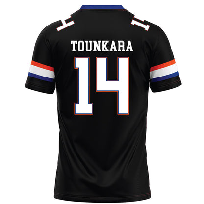 Florida - NCAA Football : Muizz Tounkara - Black Football Jersey-1