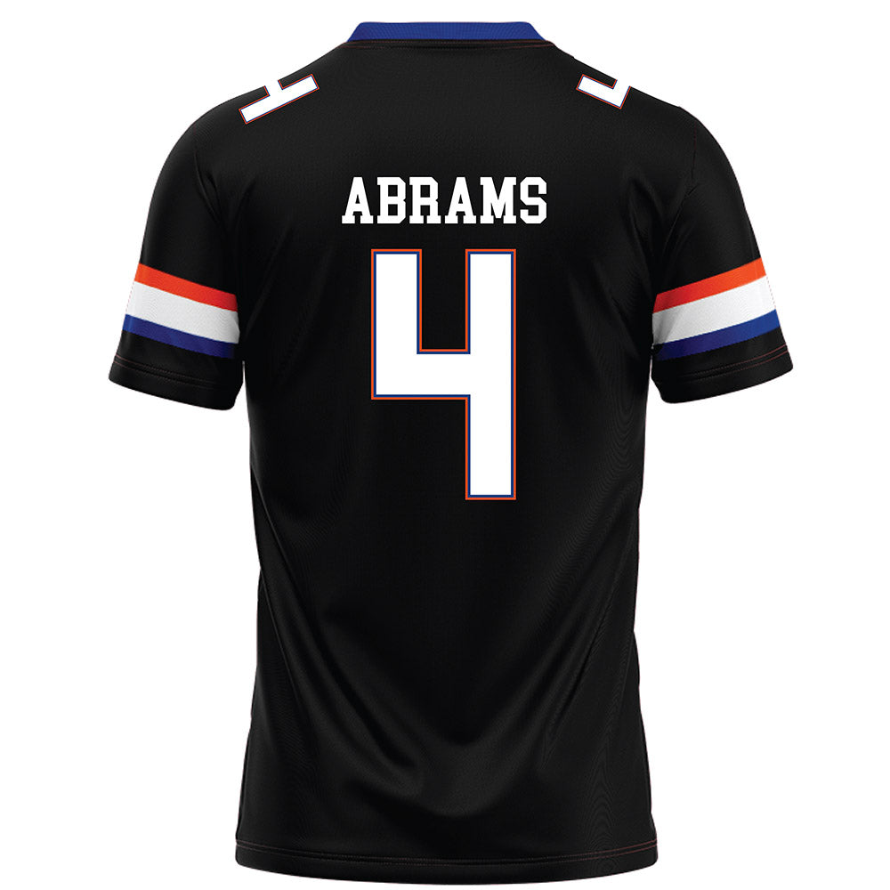 Florida - NCAA Football : TJ Abrams - Black Football Jersey