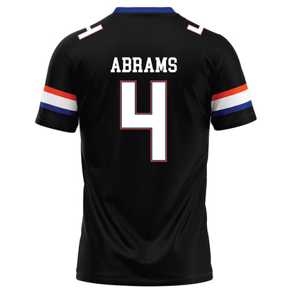Florida - NCAA Football : TJ Abrams - Black Football Jersey