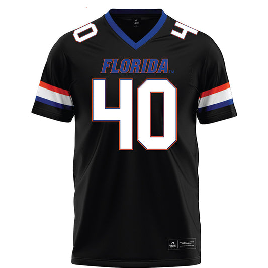 Florida - NCAA Football : Brandon Rabasco - Black Football Jersey