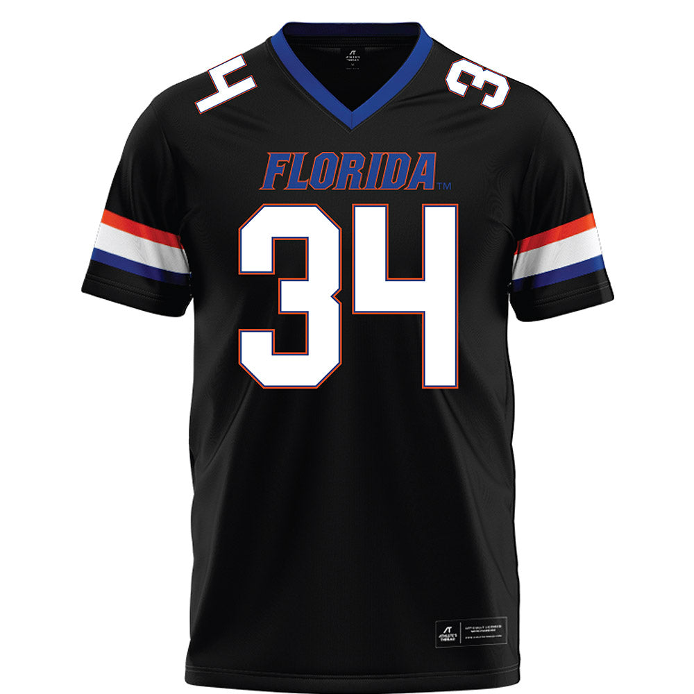Florida - NCAA Football : Kelvin Jimenez - Black Football Jersey