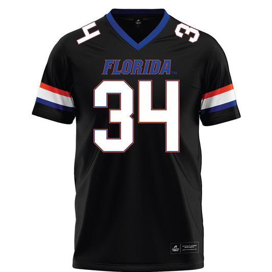 Florida - NCAA Football : Kelvin Jimenez - Black Football Jersey