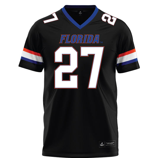 Florida - NCAA Football : Dijon Johnson - Black Football Jersey-0