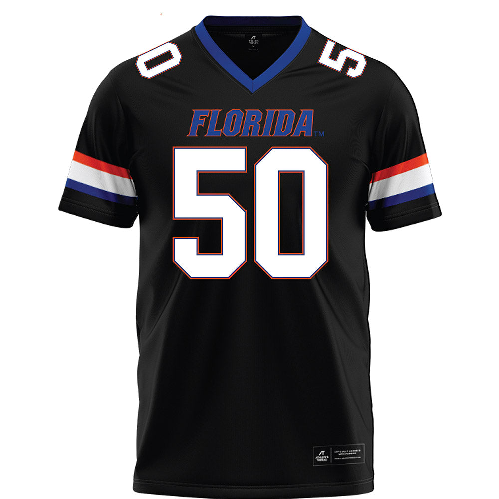 Florida - NCAA Football : Jason Zandamela - Black Football Jersey-0