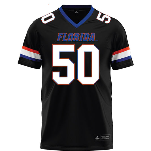 Florida - NCAA Football : Jason Zandamela - Black Football Jersey-0