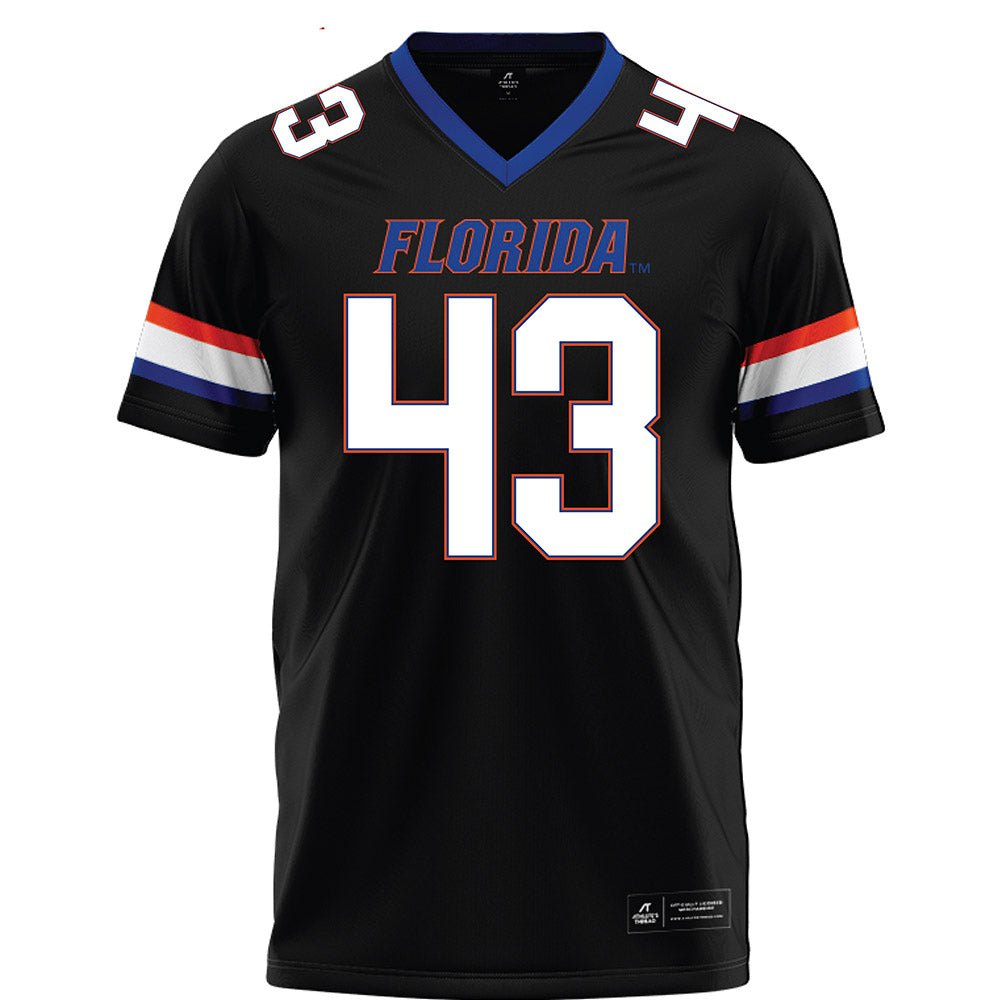 Florida - NCAA Football : Jaden Edgecombe - Black Football Jersey