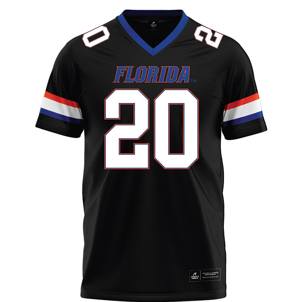 Florida - NCAA Football : Waltez Duke Clark - Black Football Jersey-0