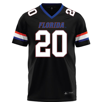 Florida - NCAA Football : Waltez Duke Clark - Black Football Jersey-0