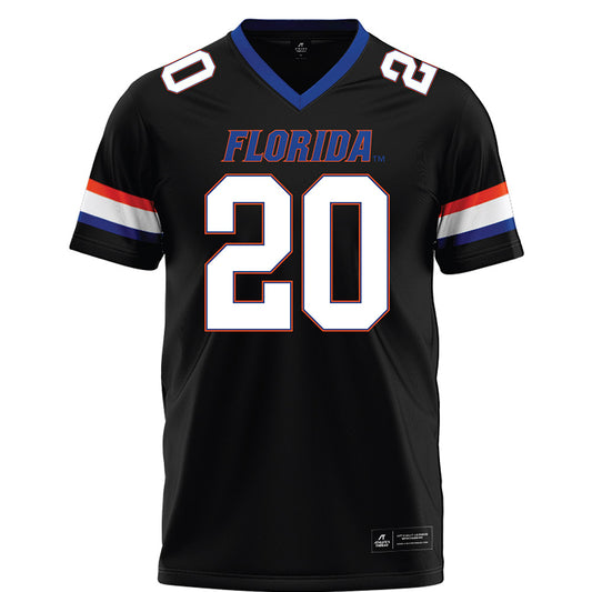 Florida - NCAA Football : Waltez Duke Clark - Black Football Jersey-0