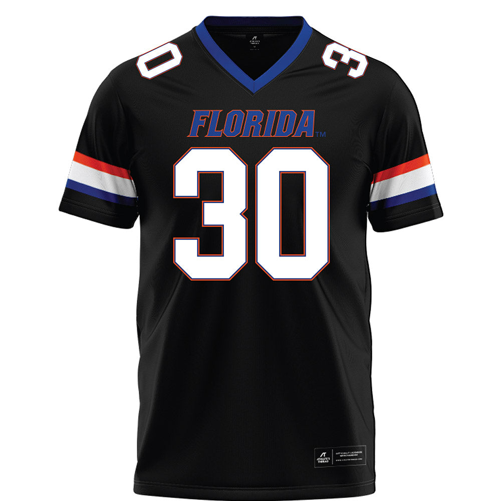Florida - NCAA Football : Taylor Spierto - Black Football Jersey