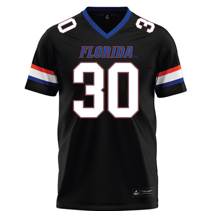 Florida - NCAA Football : Taylor Spierto - Black Football Jersey