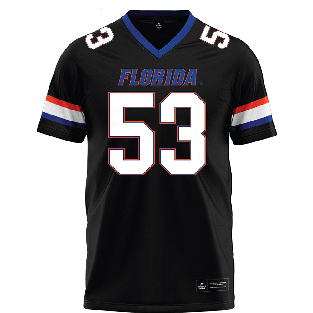 Florida - NCAA Football : Bryce Lovett - Black Football Jersey-0