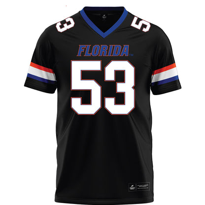 Florida - NCAA Football : Bryce Lovett - Black Football Jersey-0