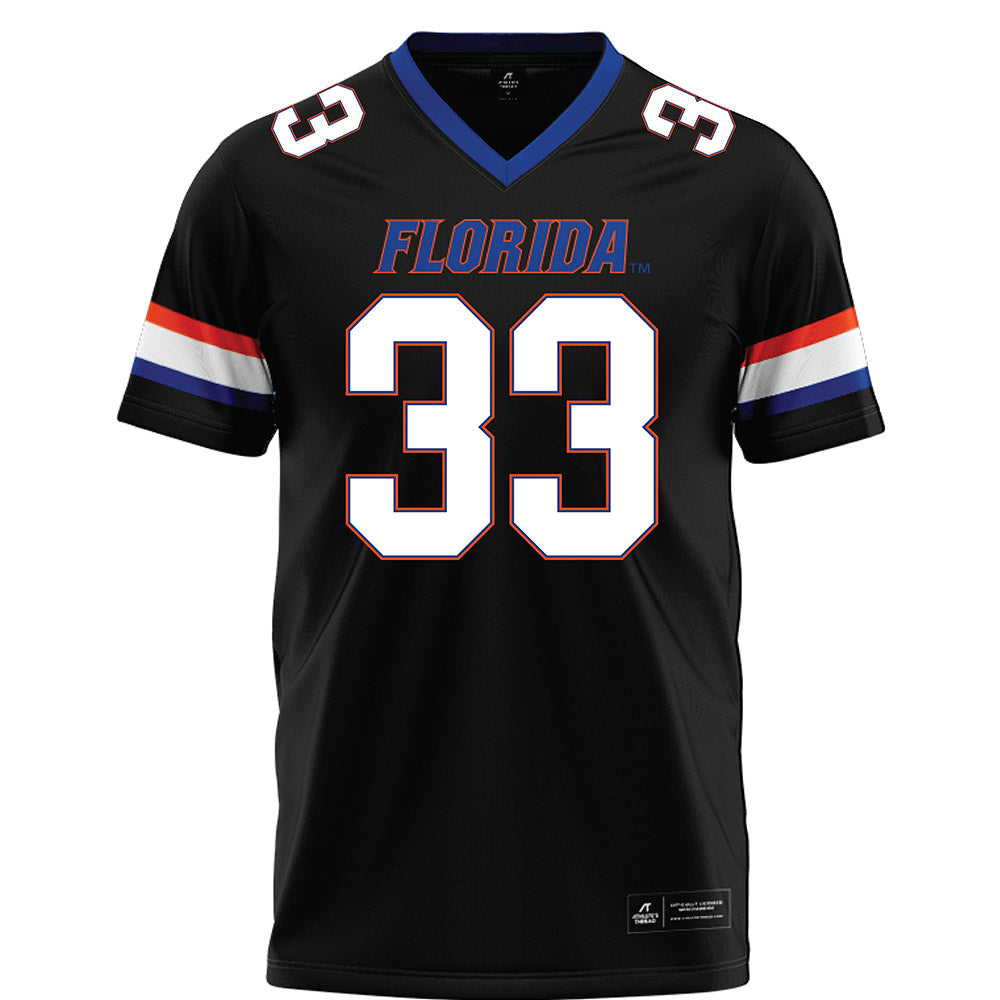 Florida - NCAA Football : Brian Case - Black Football Jersey-0