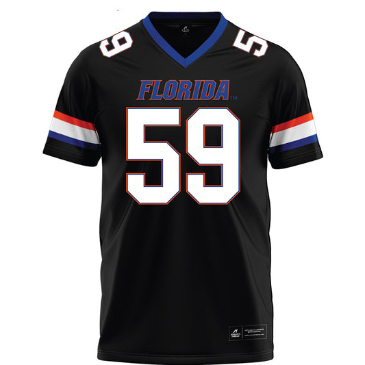 Florida - NCAA Football : Hayden Clem - Black Football Jersey-0