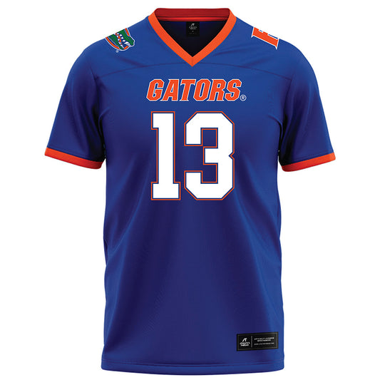 Florida - NCAA Football : Jadan Baugh - Royal Football Jersey