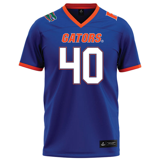 Florida - NCAA Football : Brandon Rabasco - Royal Football Jersey