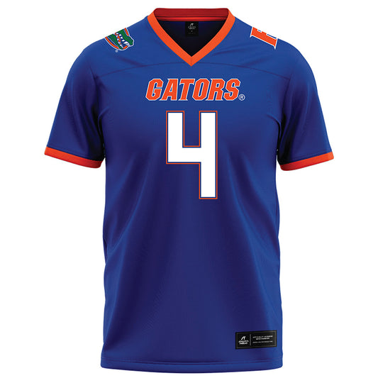 Florida - NCAA Football : TJ Abrams - Royal Football Jersey