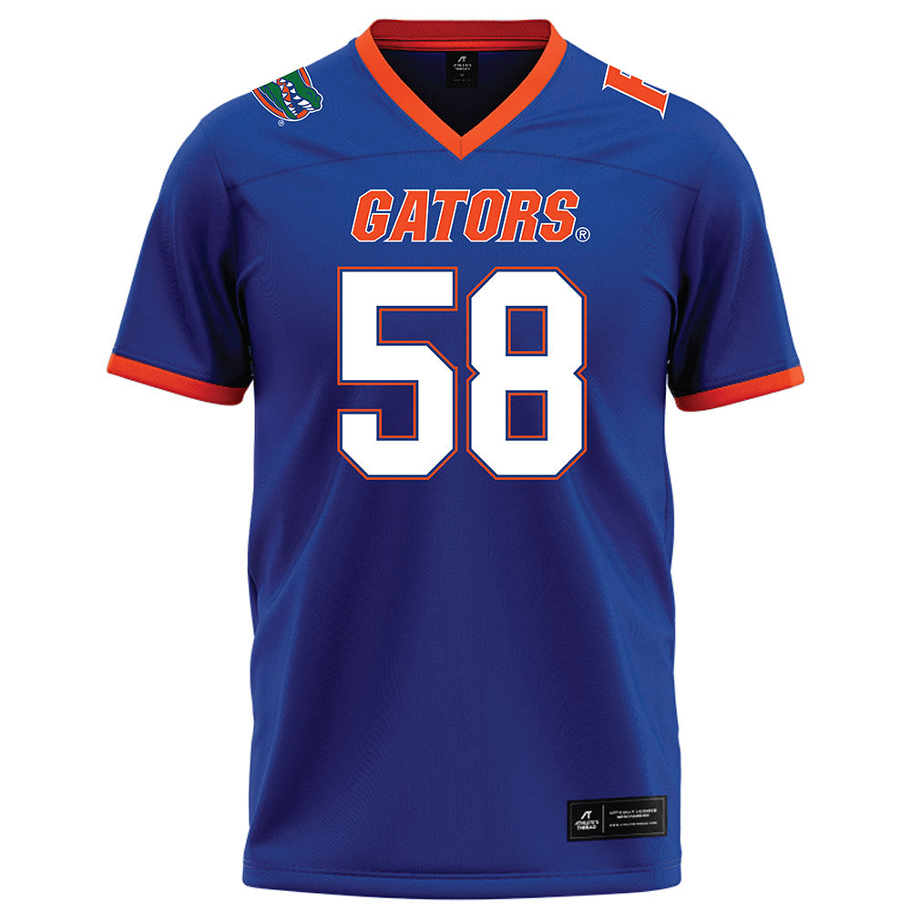 Florida - NCAA Football : Austin Barber - Royal Football Jersey