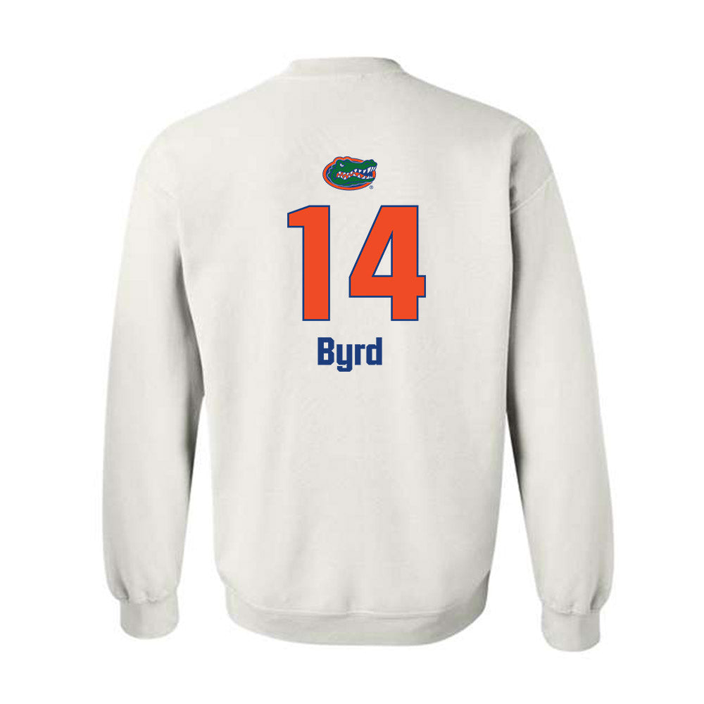 Florida - NCAA Women's Volleyball : Jordyn Byrd - Replica Shersey Crewneck Sweatshirt-1