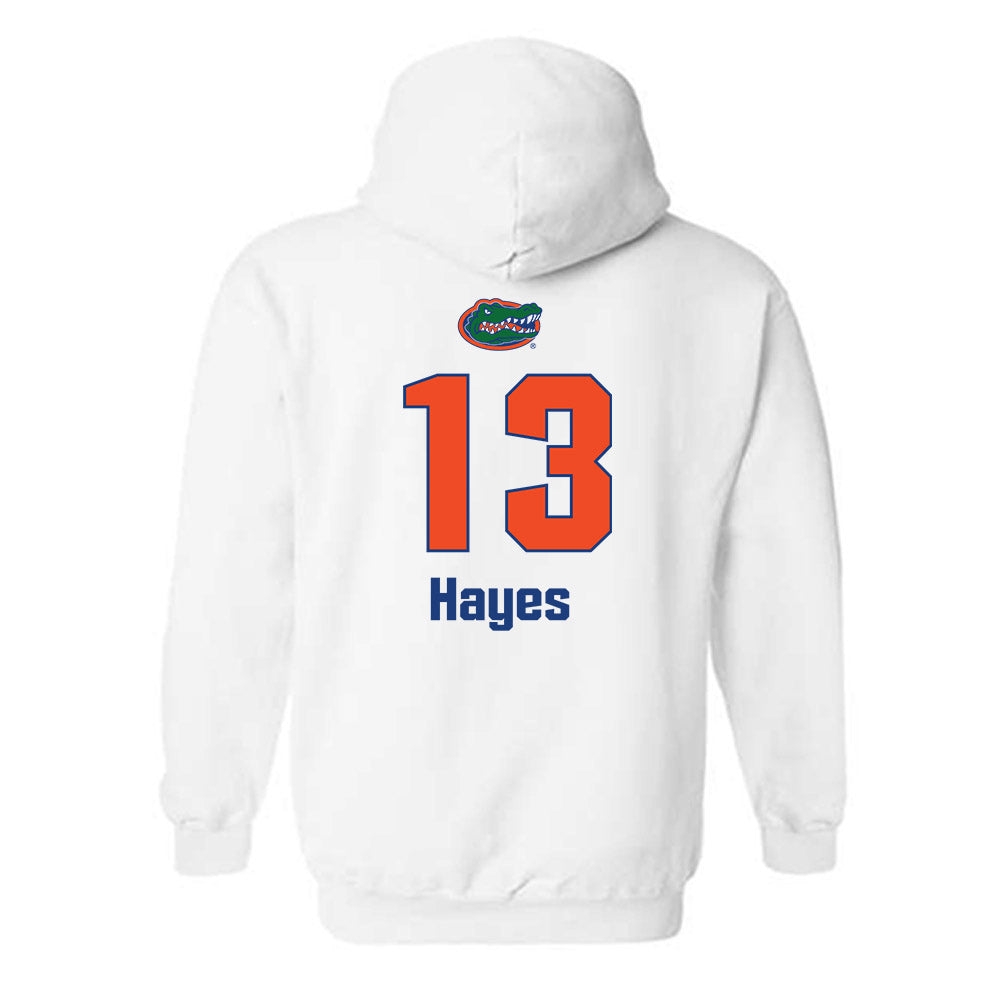 Florida - NCAA Women's Volleyball : Lilly Hayes - Replica Shersey Hooded Sweatshirt-1