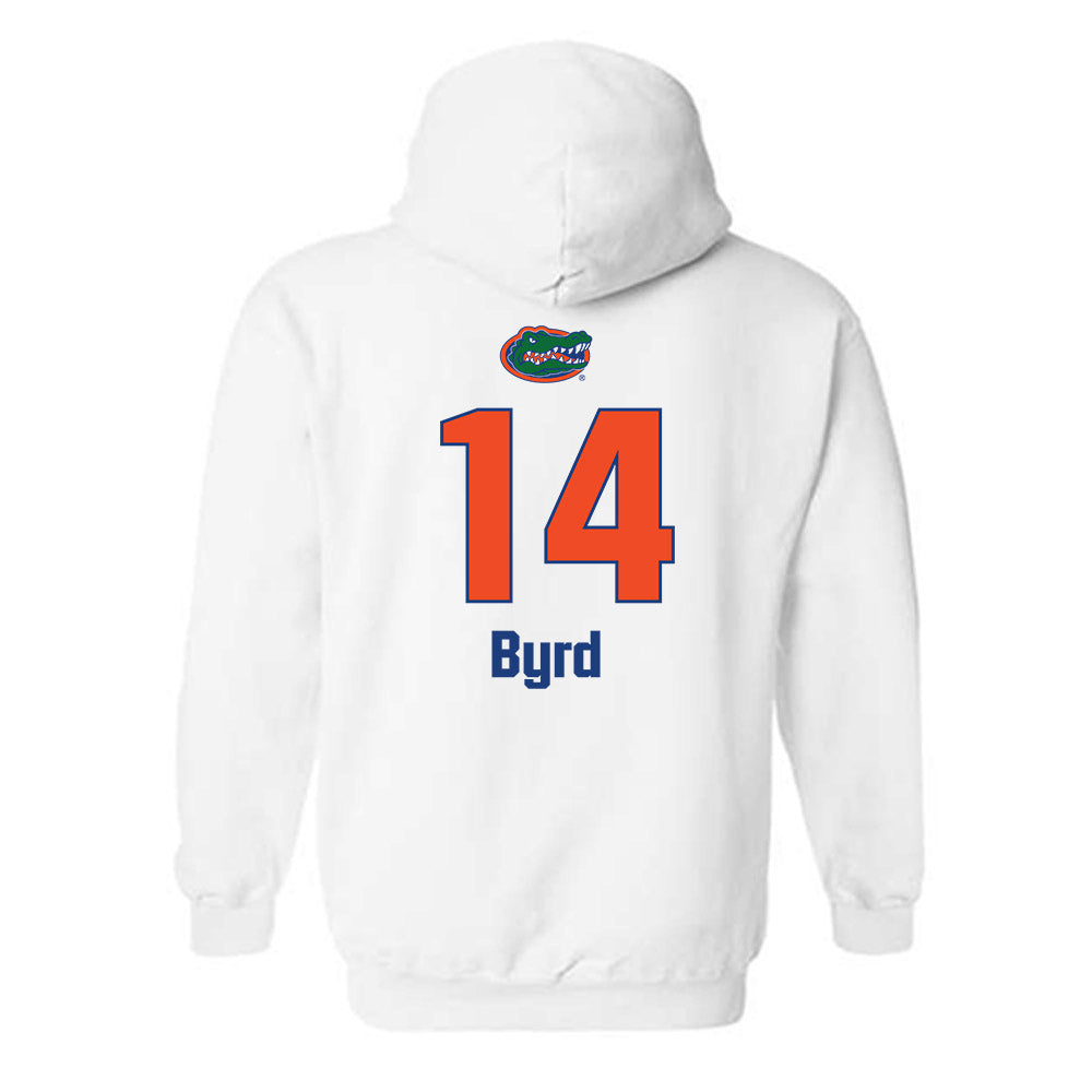 Florida - NCAA Women's Volleyball : Jordyn Byrd - Replica Shersey Hooded Sweatshirt-1