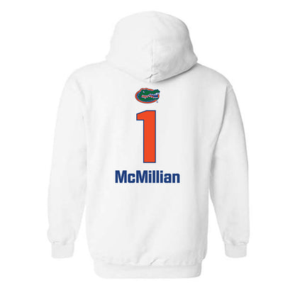 Florida - NCAA Women's Volleyball : DeAndrea McMillian - Replica Shersey Hooded Sweatshirt-1