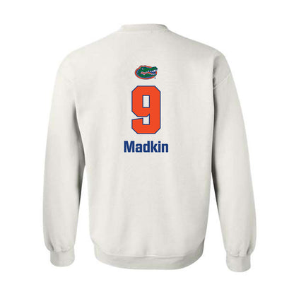 Florida - NCAA Women's Volleyball : Aniya Madkin - Replica Shersey Crewneck Sweatshirt-1