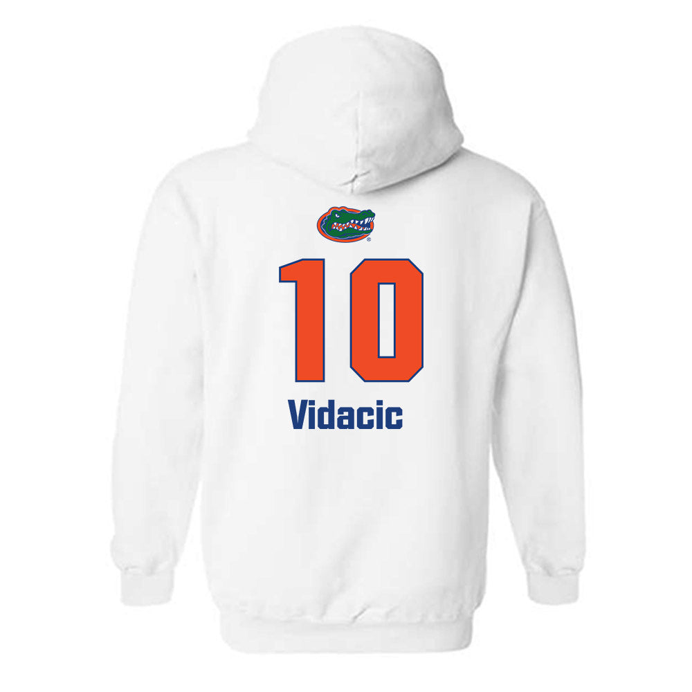 Florida - NCAA Women's Volleyball : Milica Vidacic - Replica Shersey Hooded Sweatshirt-1