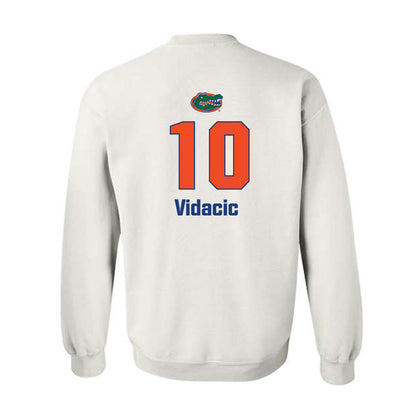 Florida - NCAA Women's Volleyball : Milica Vidacic - Replica Shersey Crewneck Sweatshirt-1