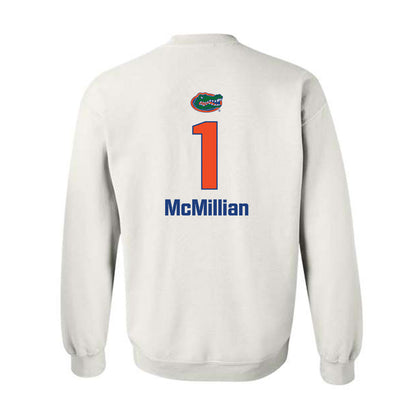 Florida - NCAA Women's Volleyball : DeAndrea McMillian - Replica Shersey Crewneck Sweatshirt-1