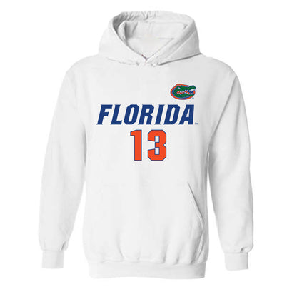 Florida - NCAA Women's Volleyball : Lilly Hayes - Replica Shersey Hooded Sweatshirt-0