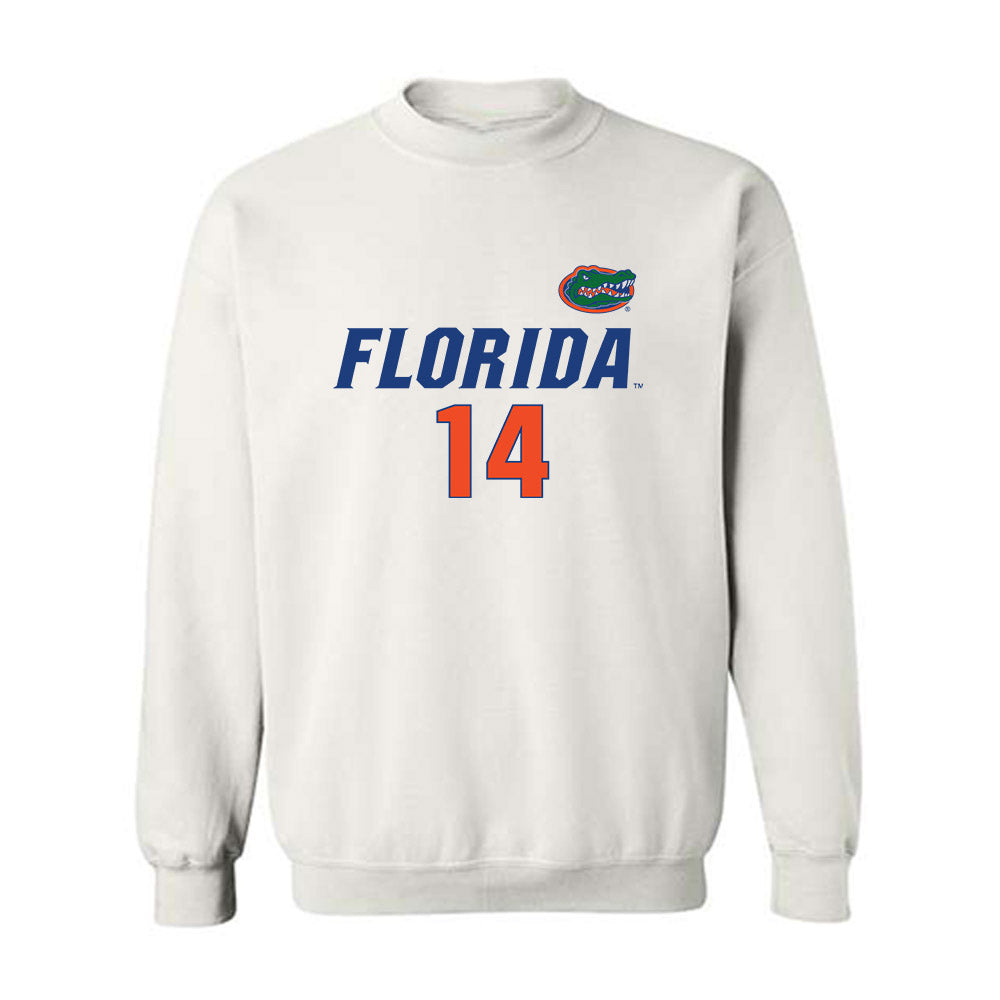 Florida - NCAA Women's Volleyball : Jordyn Byrd - Replica Shersey Crewneck Sweatshirt-0