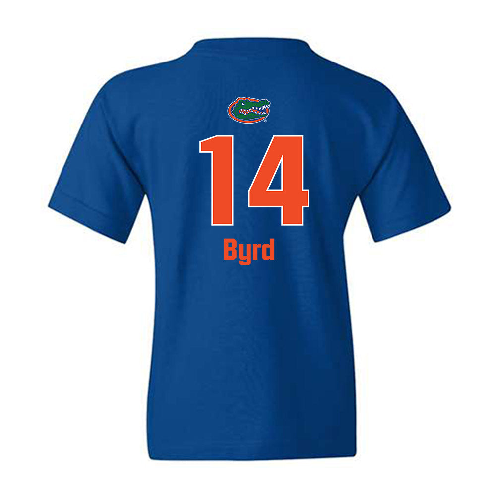 Florida - NCAA Women's Volleyball : Jordyn Byrd - Replica Shersey Youth T-Shirt-1