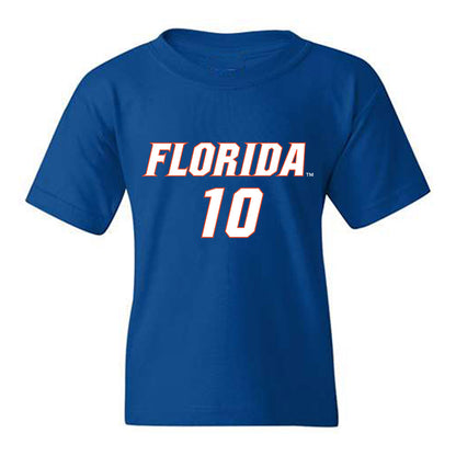 Florida - NCAA Women's Soccer : Madison Jones - Replica Shersey Youth T-Shirt-0