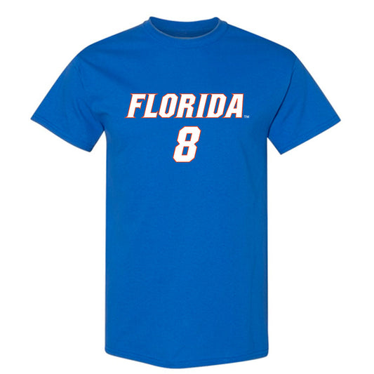 Florida - NCAA Women's Soccer : Charlotte McClure - Replica Shersey T-Shirt-0