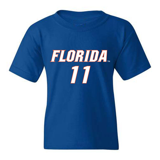 Florida - NCAA Women's Soccer : Sophie White - Replica Shersey Youth T-Shirt