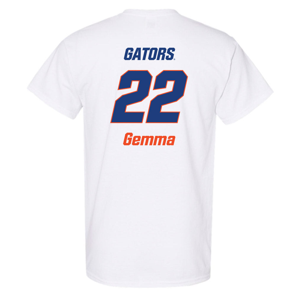 Florida - NCAA Women's Soccer : Abigail Gemma - Replica Shersey T-Shirt-1