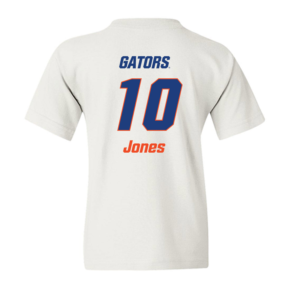 Florida - NCAA Women's Soccer : Madison Jones - Replica Shersey Youth T-Shirt-1