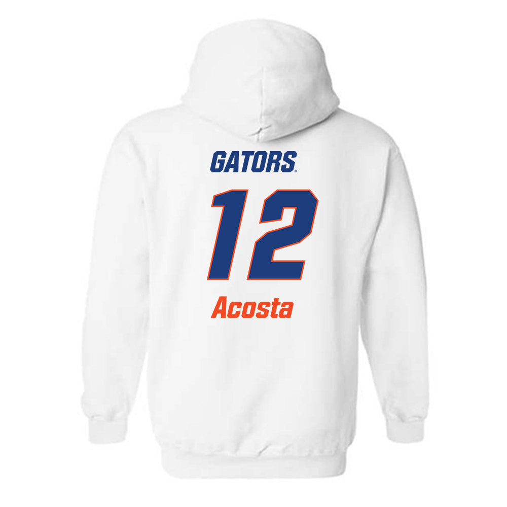 Florida - NCAA Women's Soccer : Ryleigh Acosta - Replica Shersey Hooded Sweatshirt