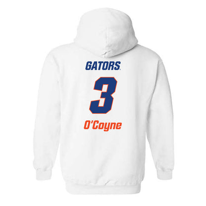 Florida - NCAA Women's Soccer : Tatum O'Coyne - Replica Shersey Hooded Sweatshirt-1