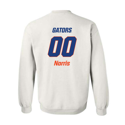 Florida - NCAA Women's Soccer : Nylah Norris - Replica Shersey Crewneck Sweatshirt-1