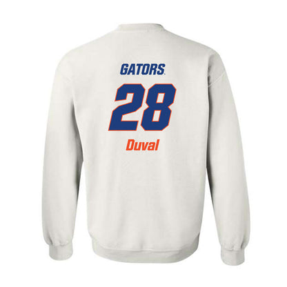 Florida - NCAA Women's Soccer : Emma Duval - Replica Shersey Crewneck Sweatshirt